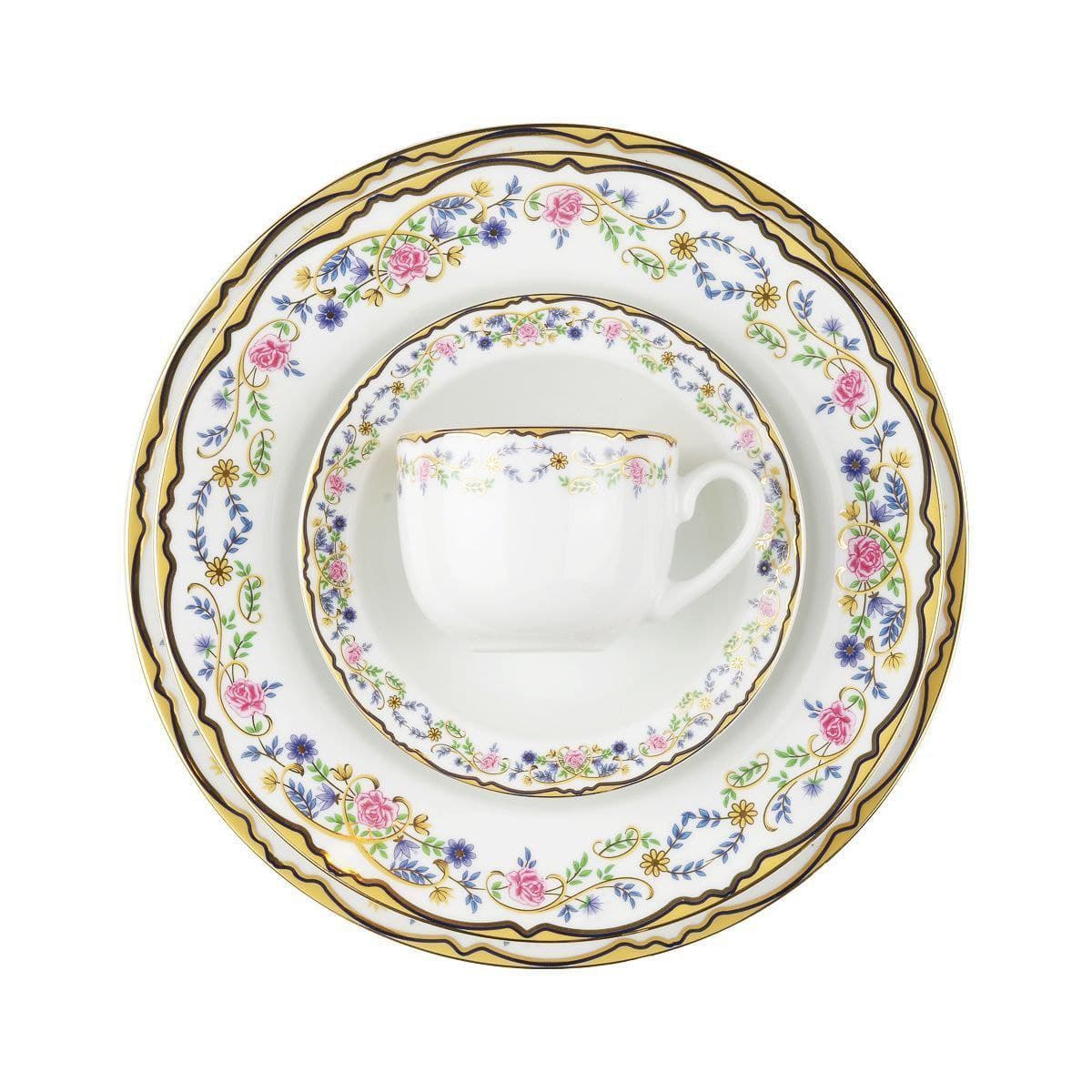 سرویس 102 پارچه چینی زرین آرایه گلستان درجه عالی